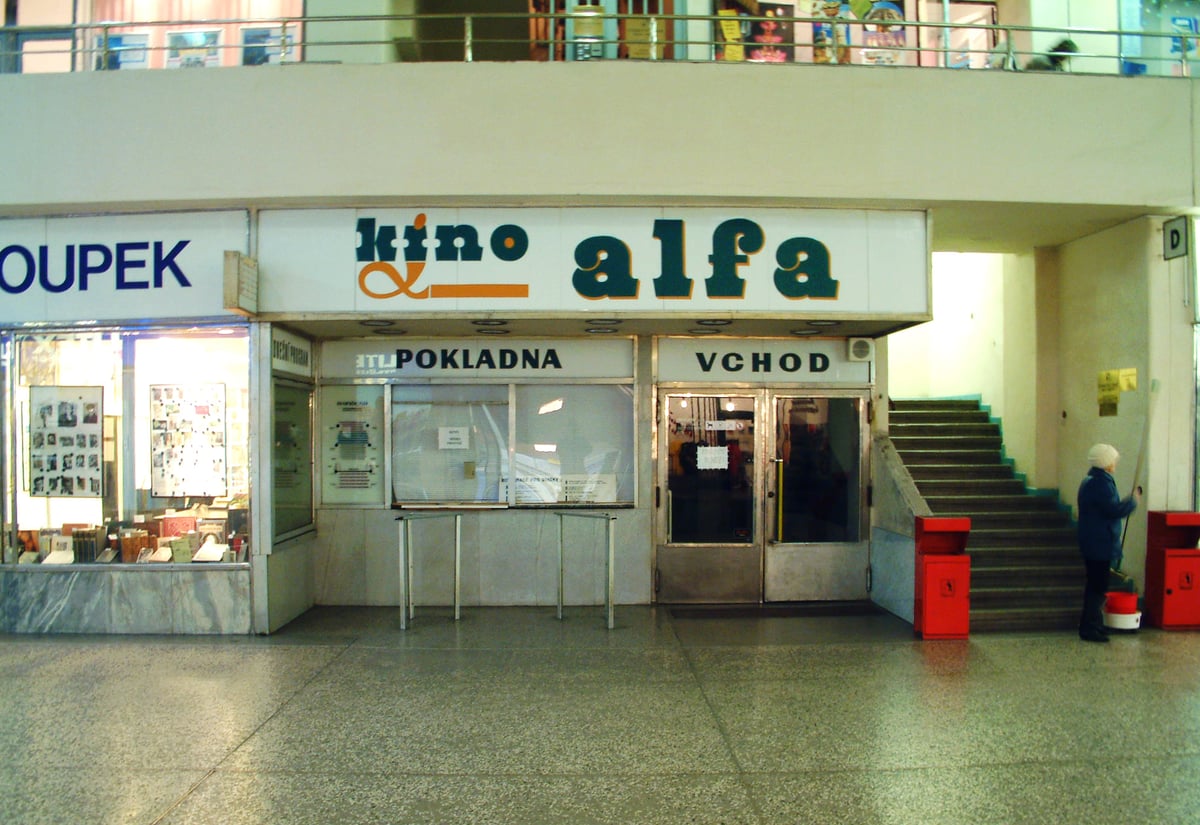 Prostor Kina Alfa před rekonstrukcí