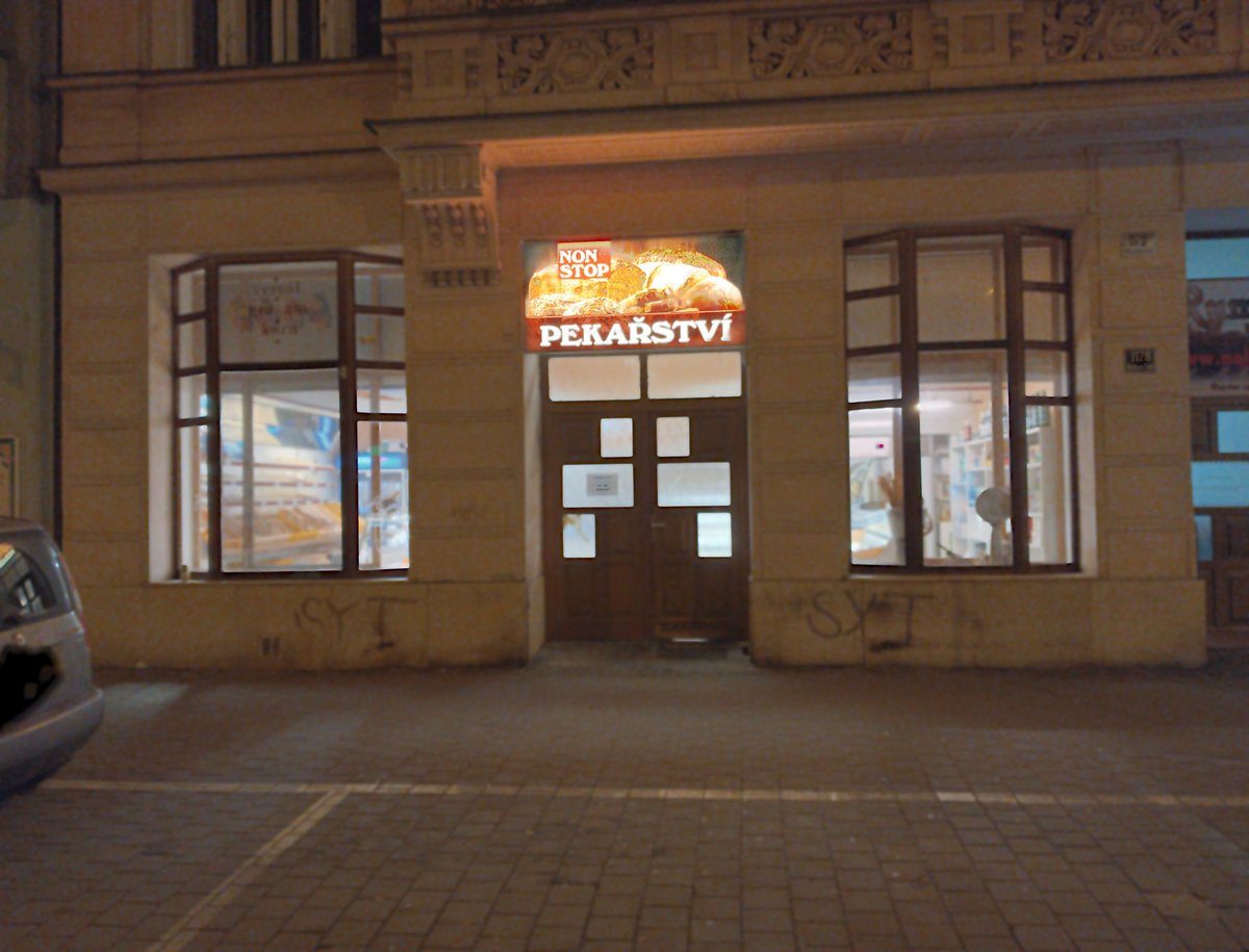 Nonstop pekařství v Králově poli