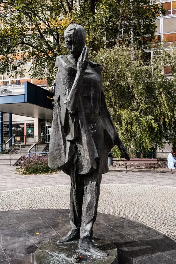 Plastika Mima od Jiřího Marka