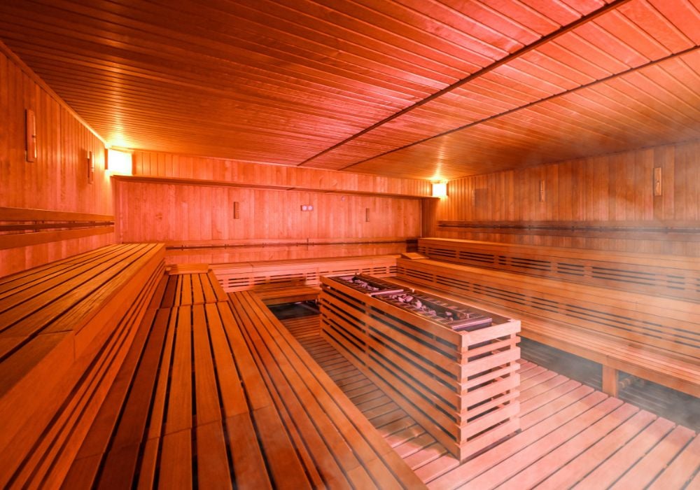 Finská sauna, Wellnes Bazény Lužánky