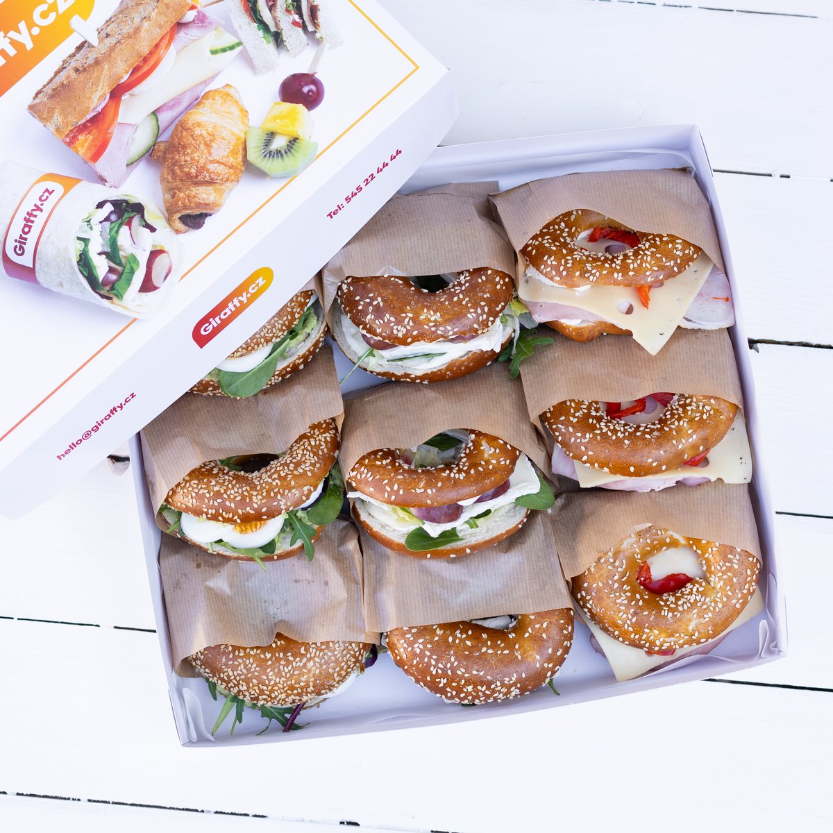 V Giraffy Catering se zaměřují na čerstvé a kvalitní suroviny