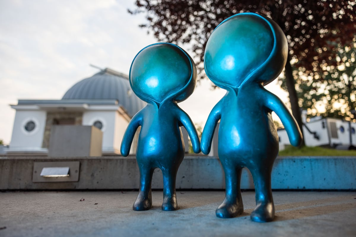 Mimozemšťani na brněnské hvězdárně