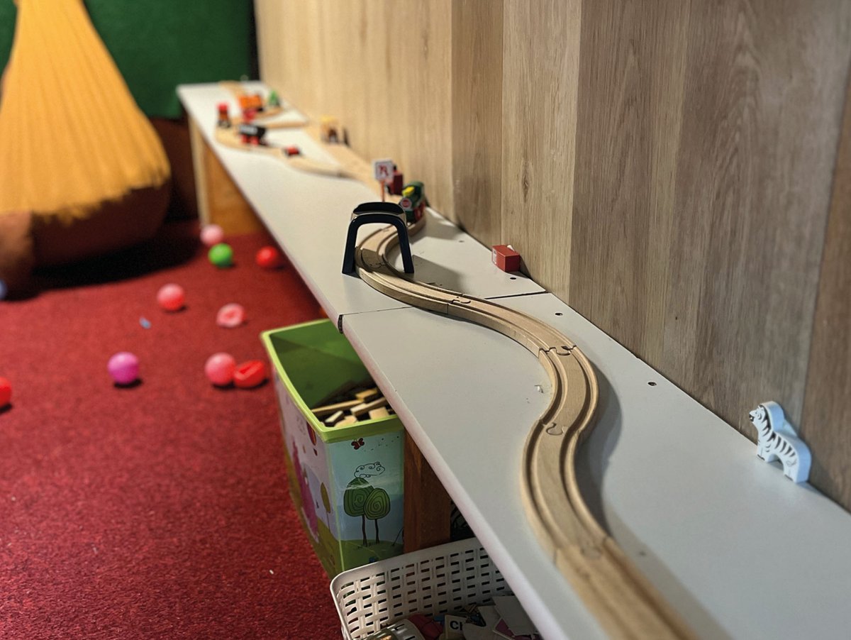 Autíčková dráha pro nejmenší řidiče U myšky