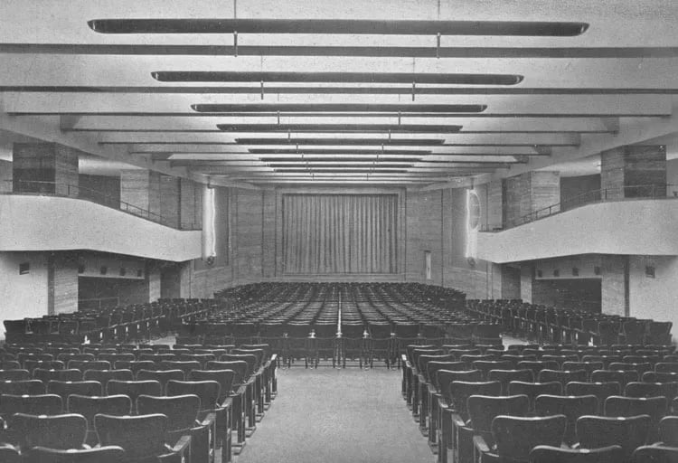 Původní prostor kinosálu