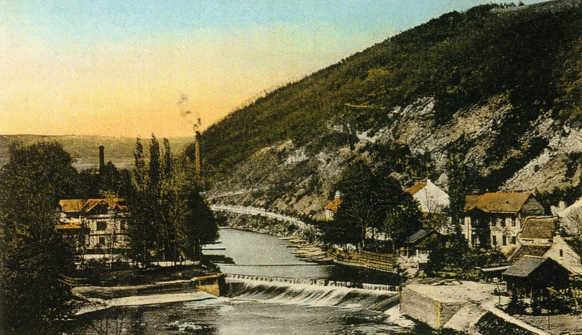 Neexistující osada Kamenný mlýn.