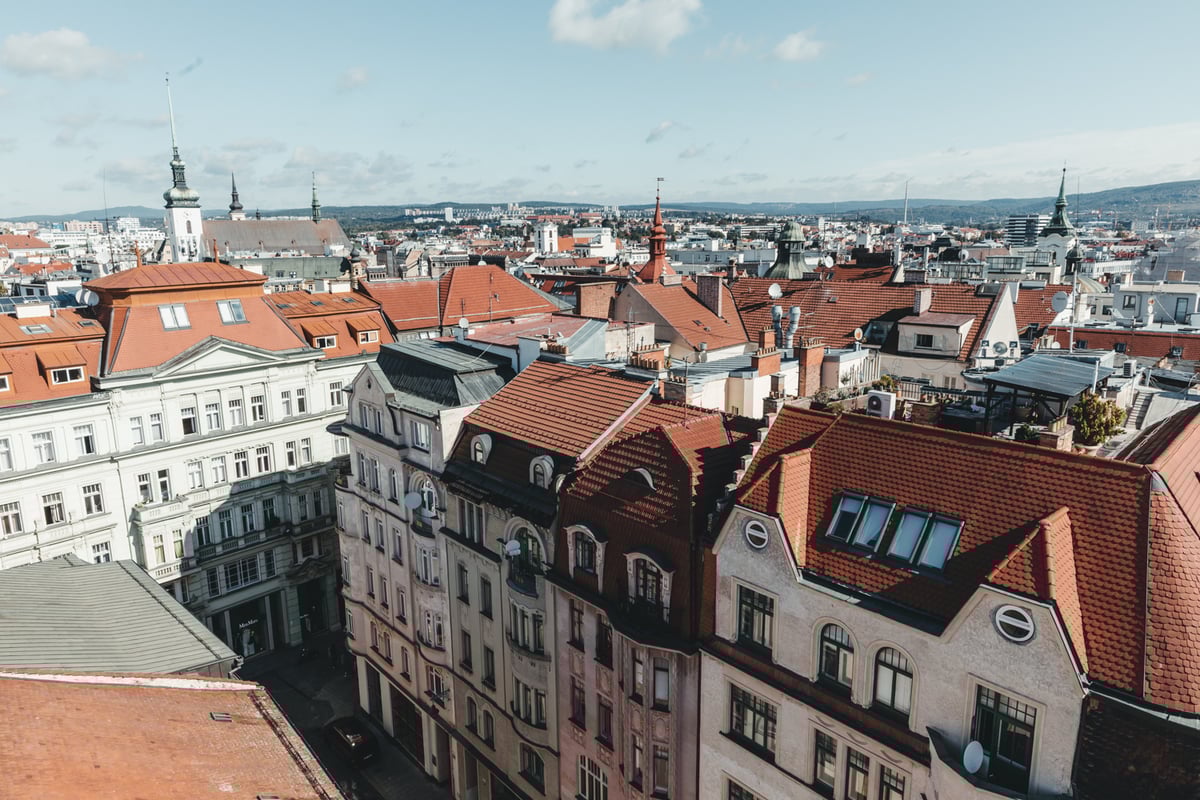 Vyhlídka z věže Staré radnice