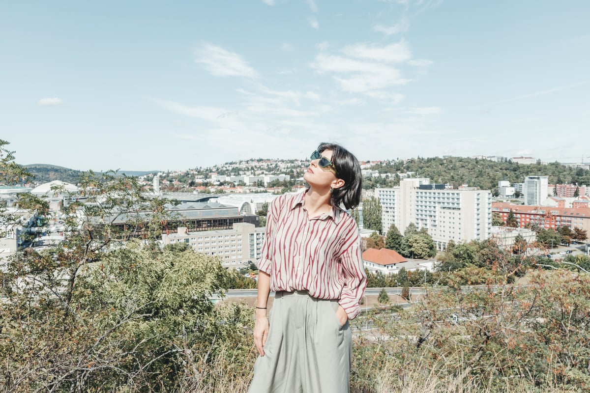 Vyhlídka z Červeného kopce