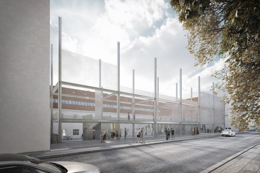 Návrh kreativního centra.