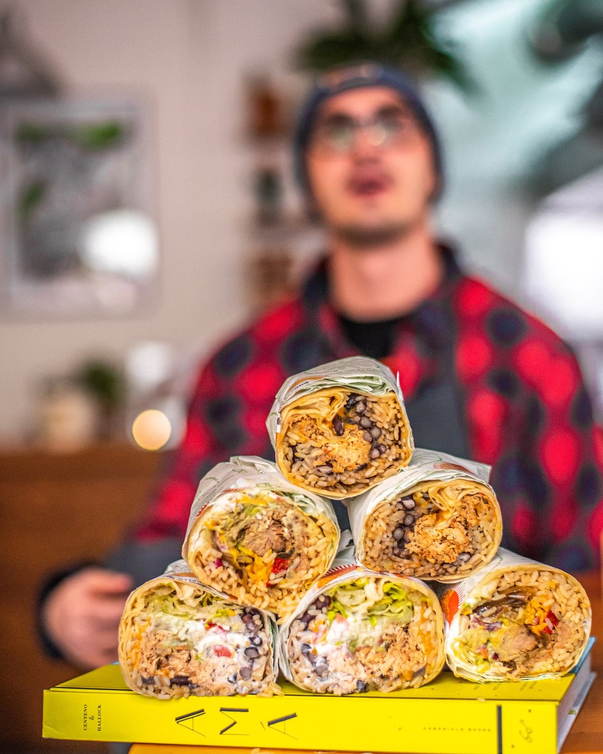 Najdete zde také oblíbené burritos