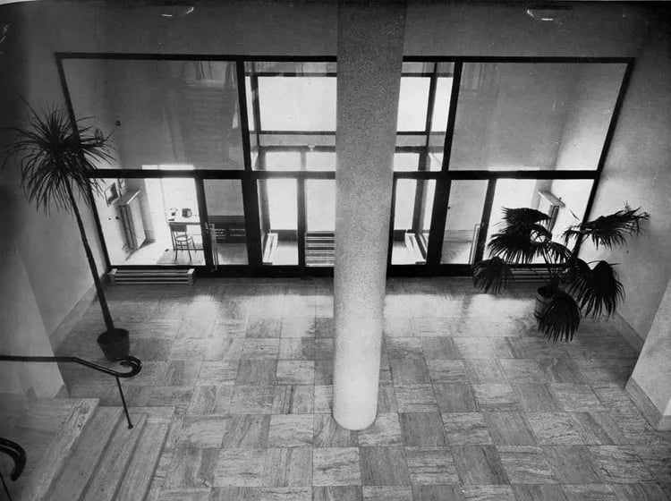 Původní interiéry paláce Morava