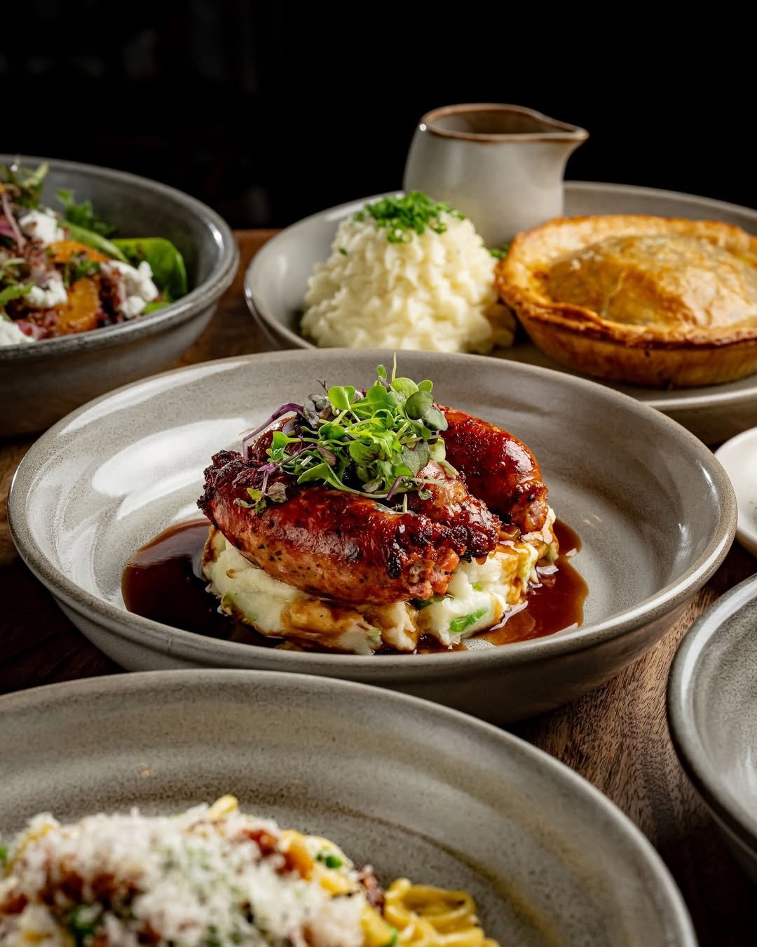 Bangers & mash – ale stylově.