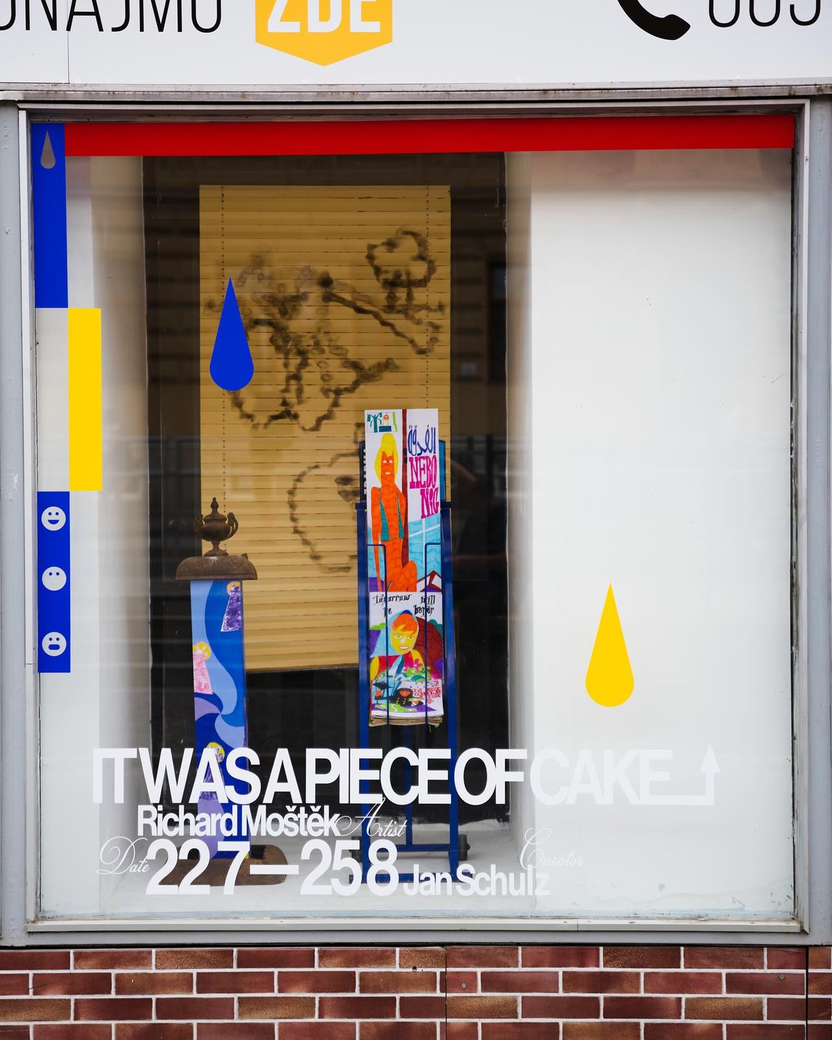 Výstava It was a piece of cake Richarda Mošteka, 2024