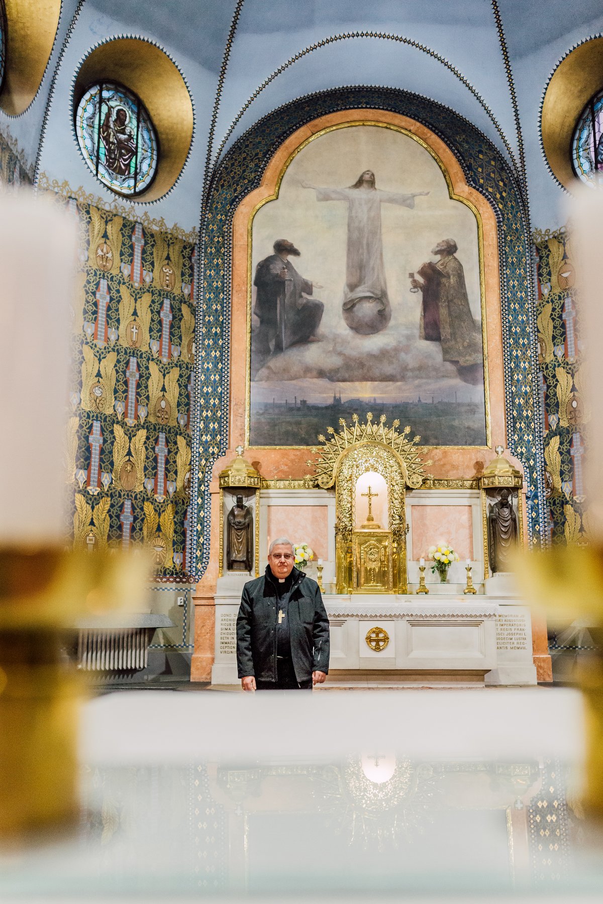 Kostel Neposkvrněného Početí Panny Marie na Křenove ulici.