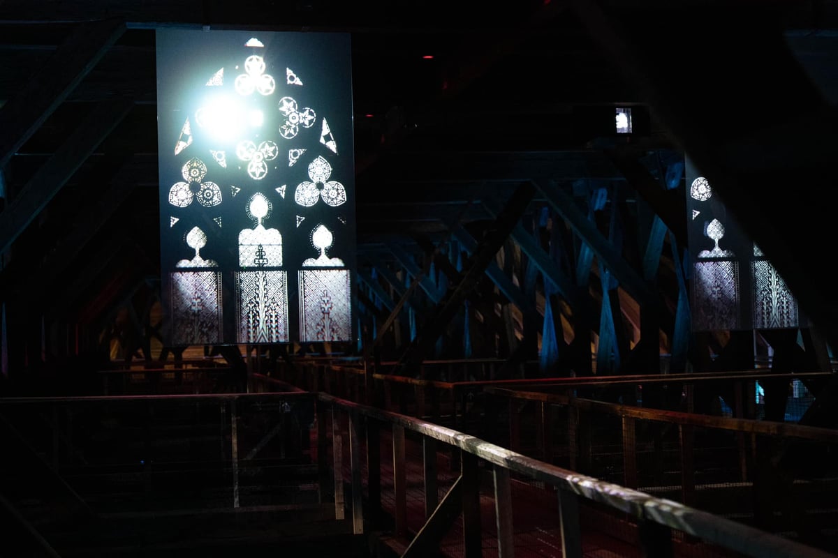 Multimediální expozice v podkroví kostela sv. Jakuba