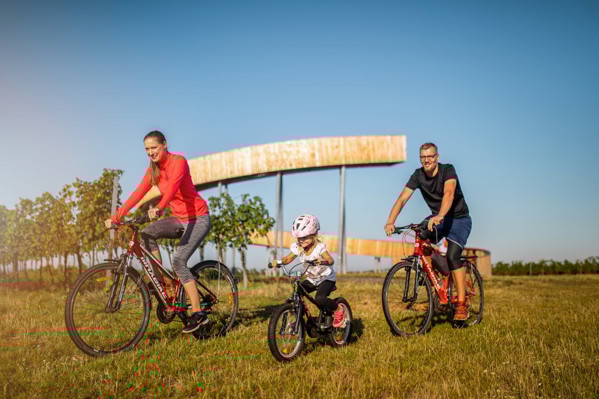 Cyklovýlety po jižní Moravě.