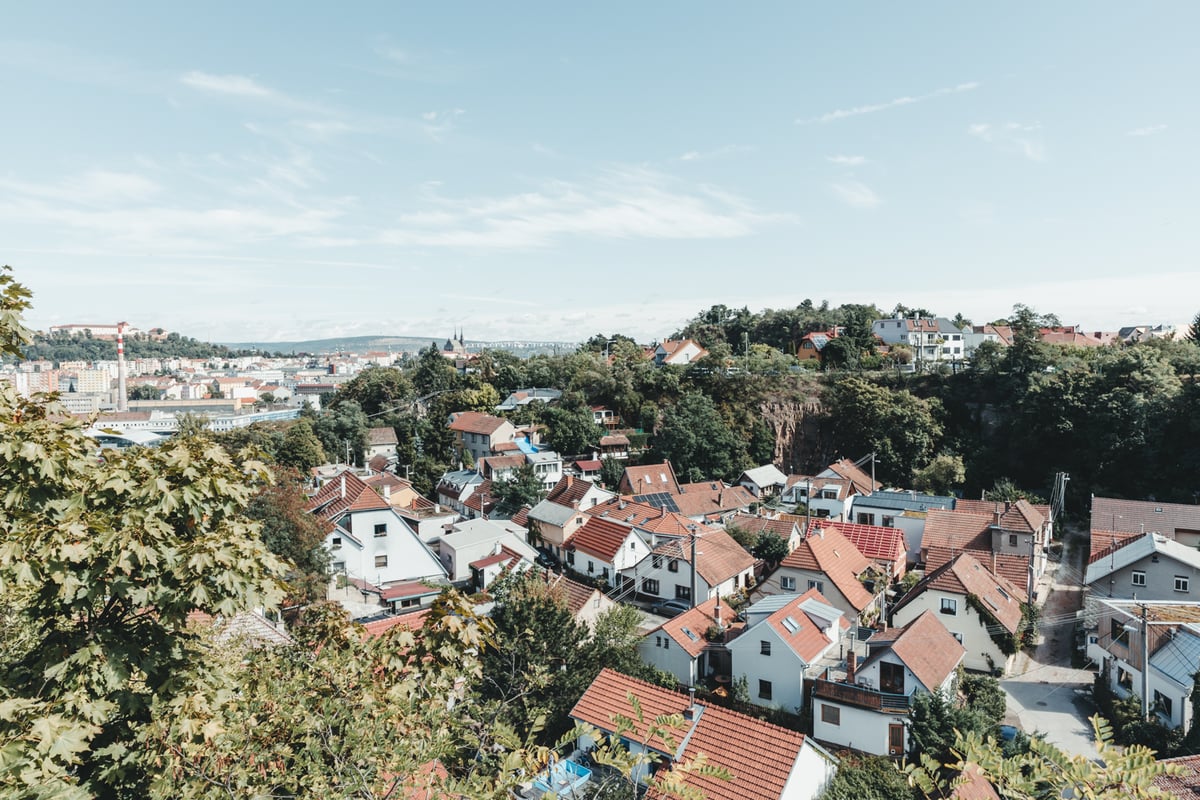 Vyhlídka z Červeného kopce