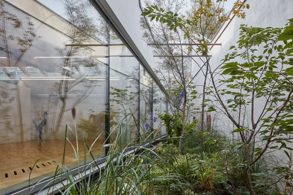 Zimní zahrada Yoga Garden