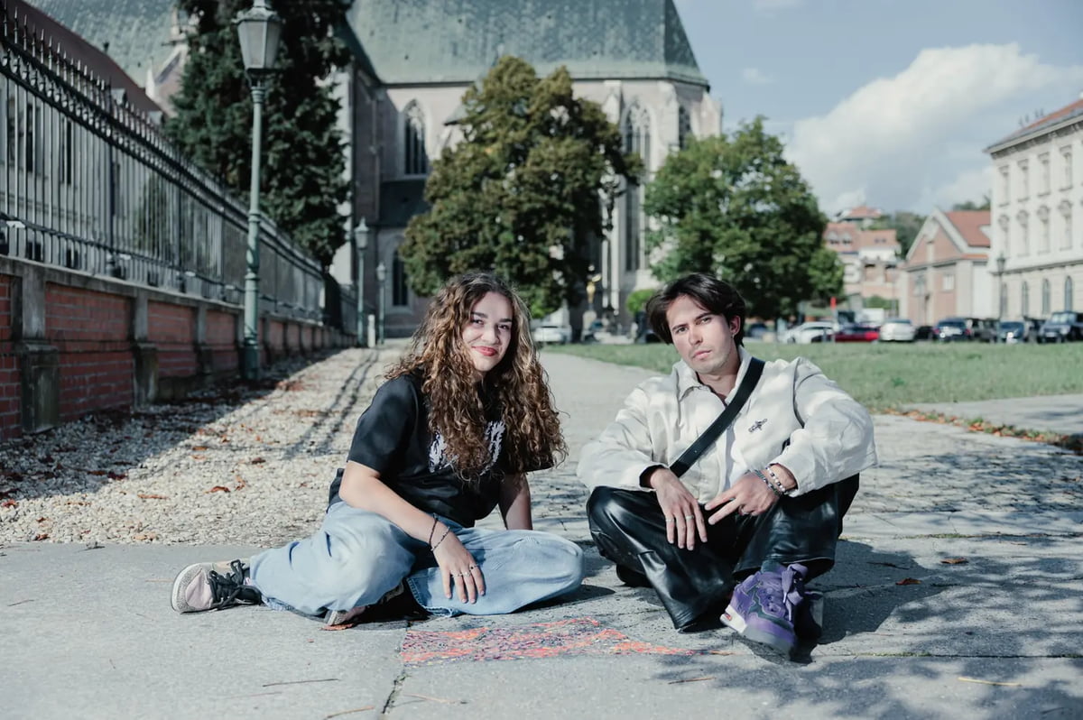 Matěj Krajíček a Simona Hochmalová