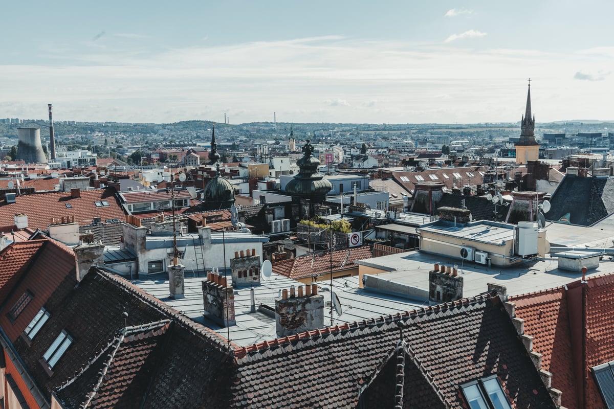 Vyhlídka z věže Staré radnice