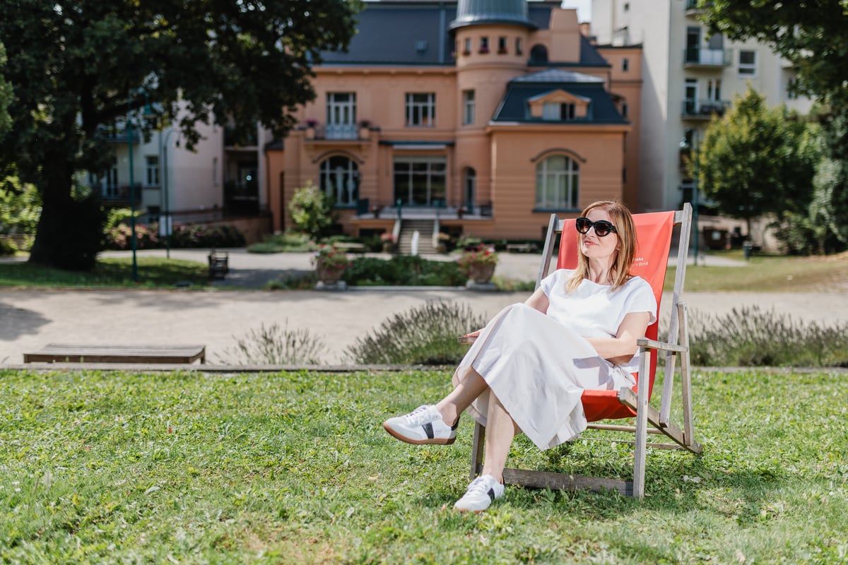 Zahrada vily Löw-Beer