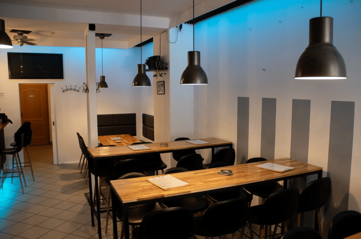 Interiér pivnice Pivní Kult