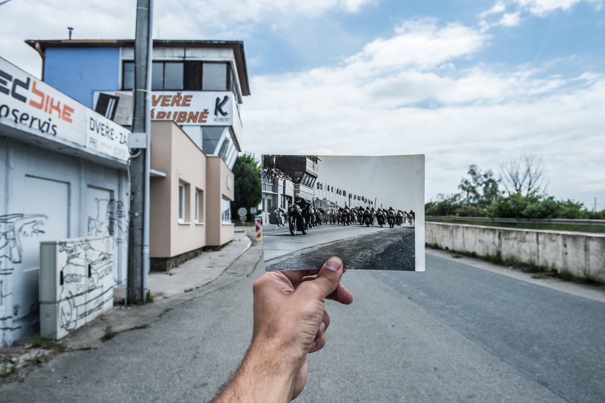 Původní řídící věž starého okruhu můžete dodnes nalézt v jeho cílové rovince u Bosonoh