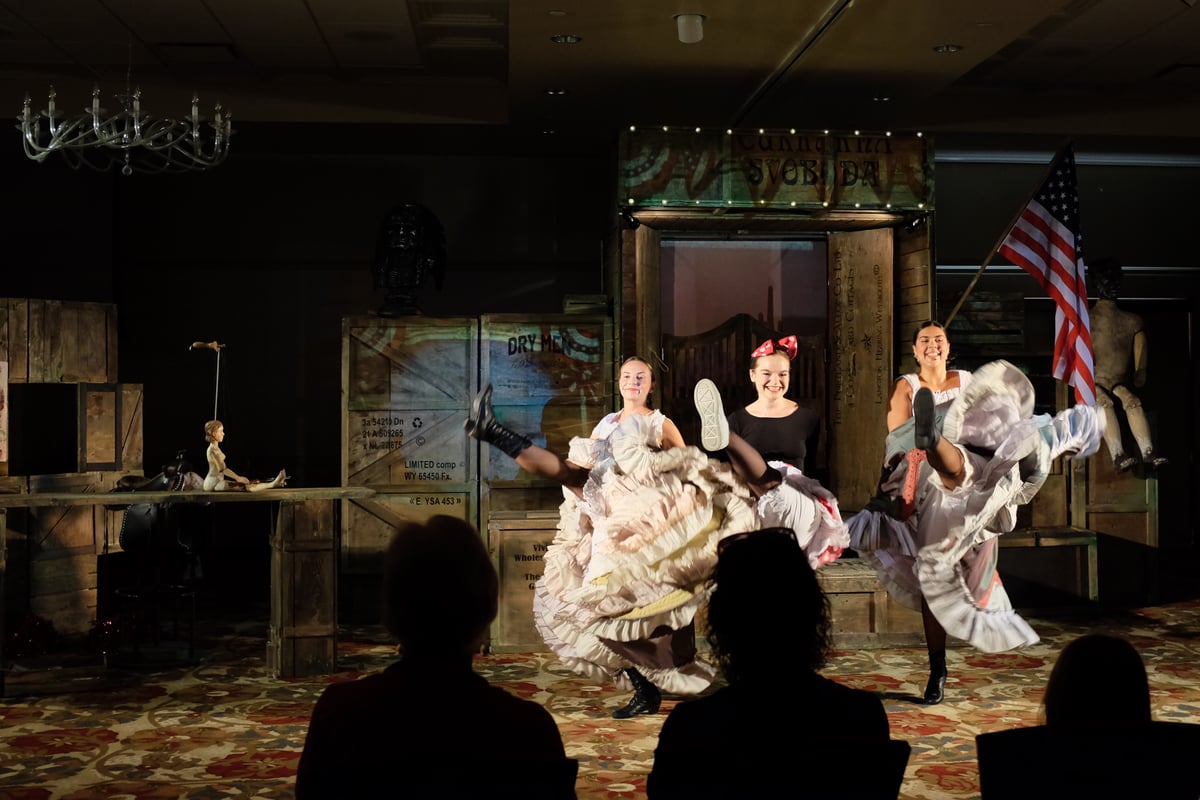 Každé představení provázela radostná atmosféra a upřímný smích.