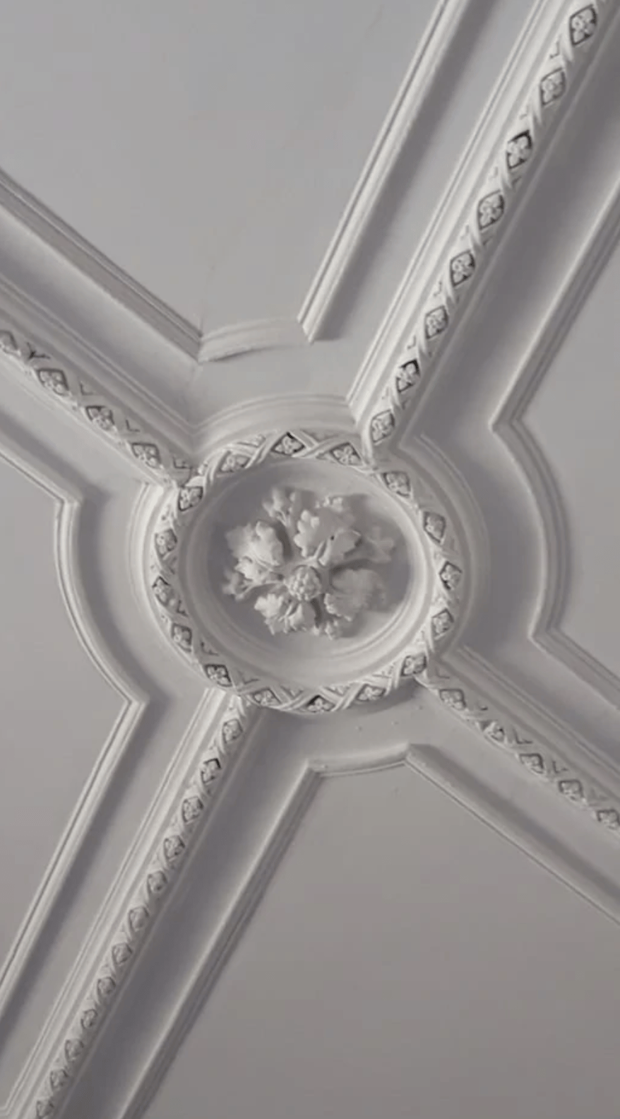 Štuky na stropě Interiér Schoellerova paláce