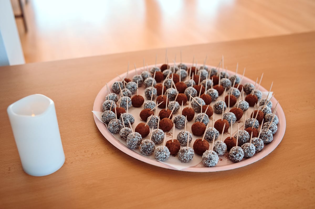 Na akci jsou vždy připravené zdravé a lahodné dobroty.