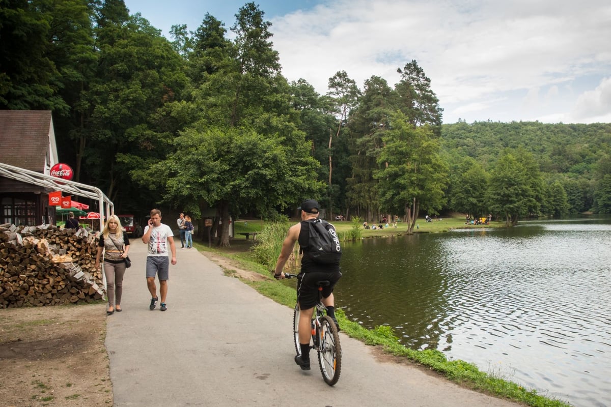 Cyklostezka v Mariánském údolí