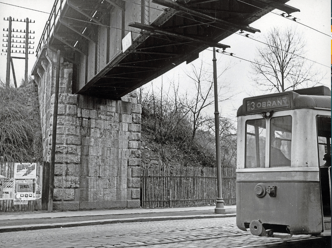 Most Staré Tišnovky přes Vranovskou ulici