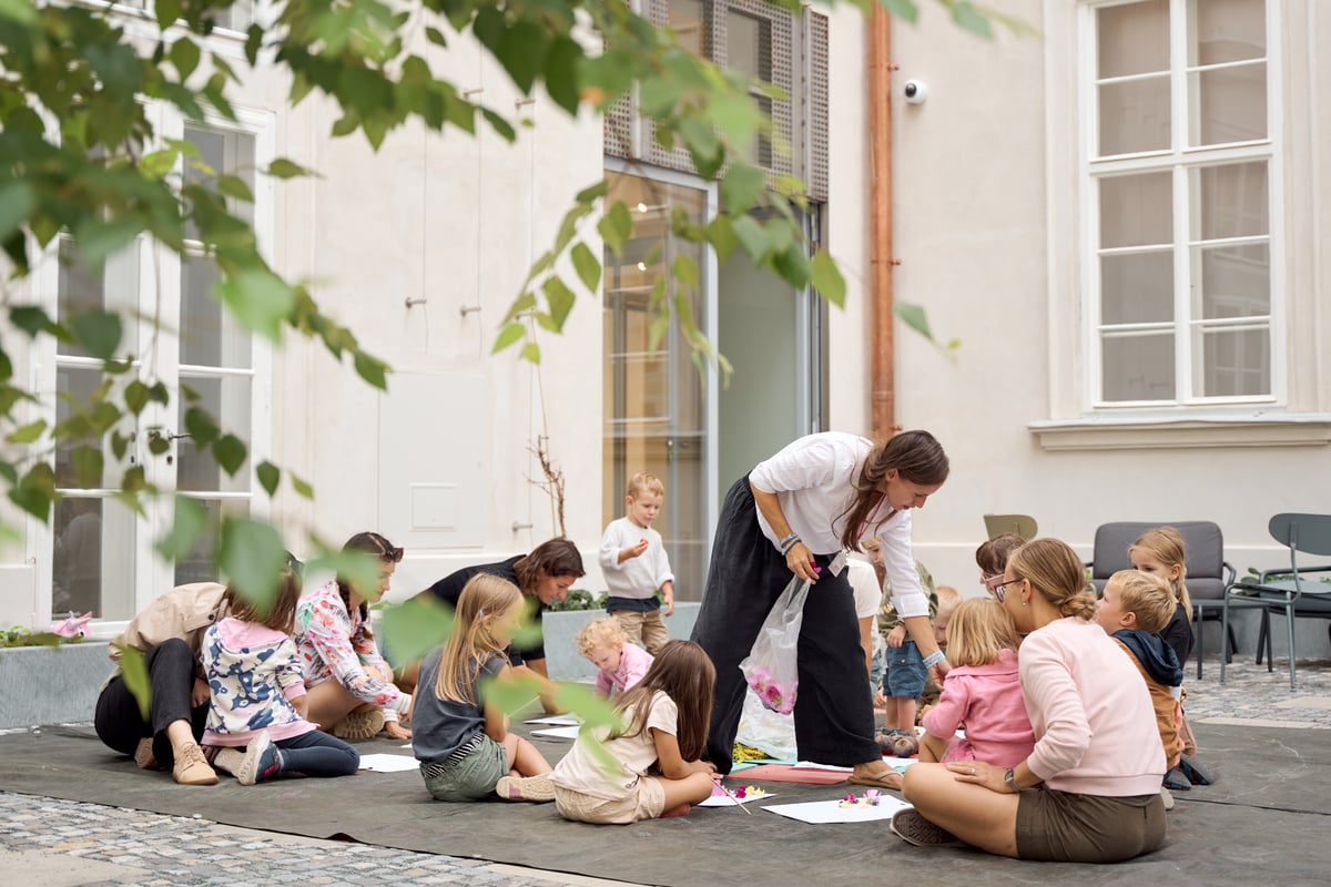 Dětské programy Moravské galerie v Brně.