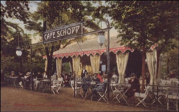 Cafe Schopp, předchůdce Zemanovy kavárny