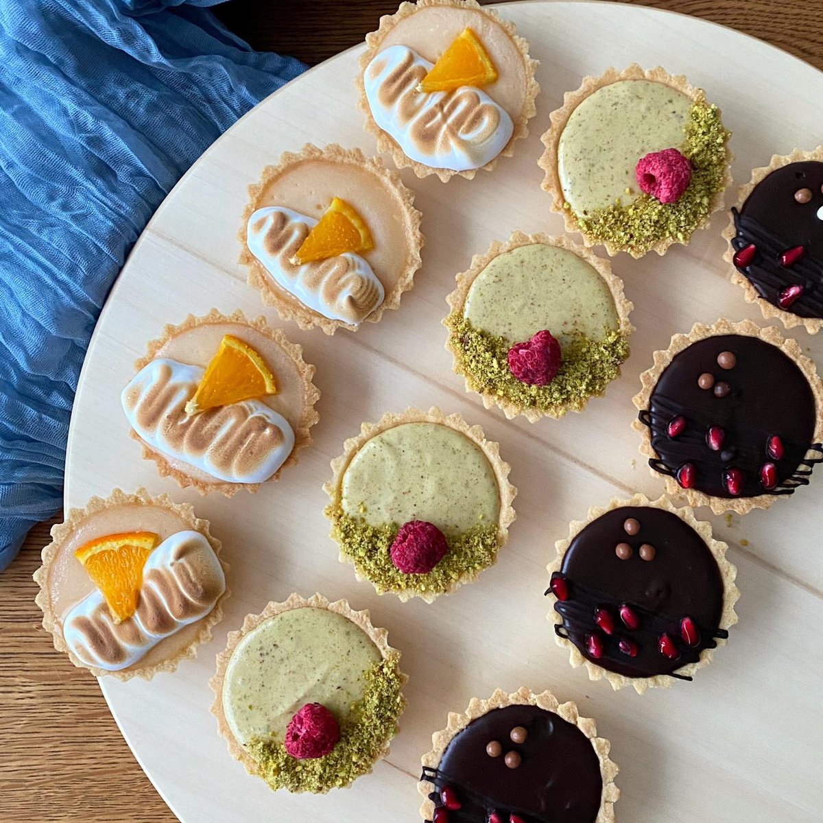 Přijďte ochutnat vyladěné tartaletky na různé způsoby.