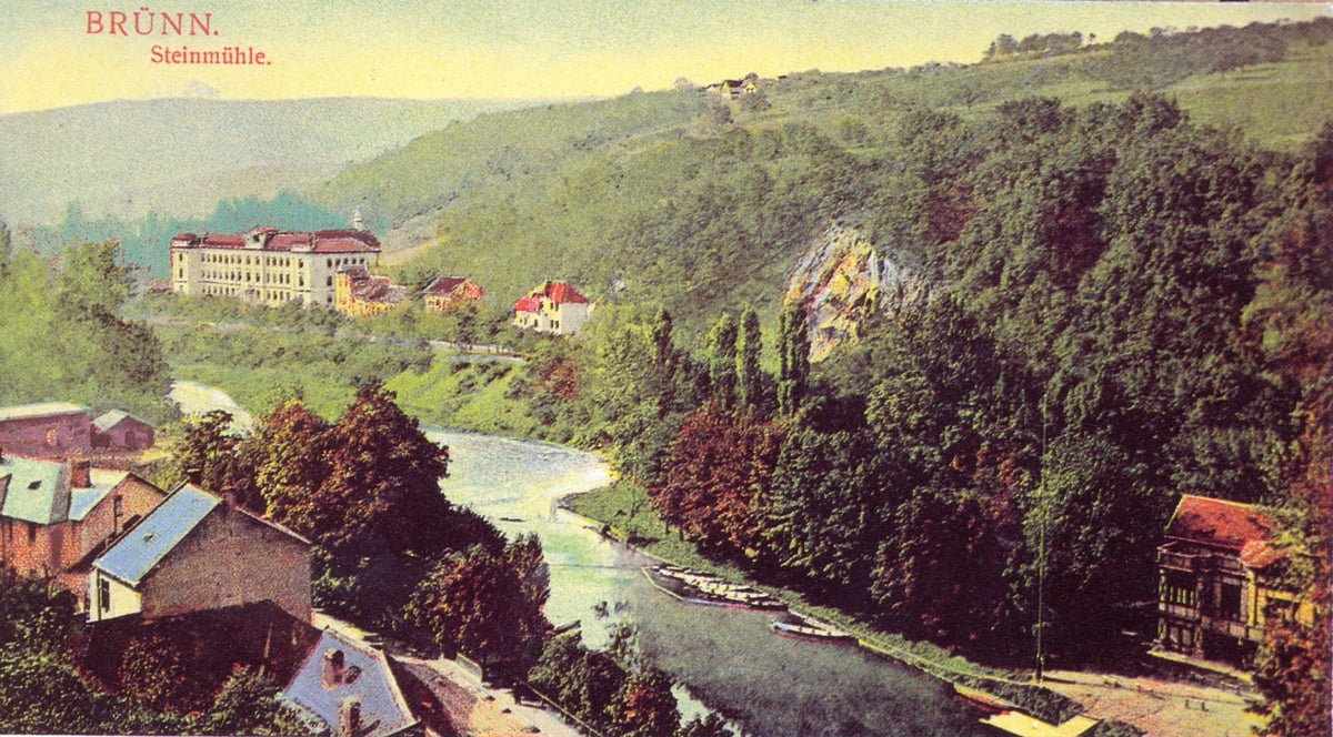 Neexistující osada Kamenný mlýn.