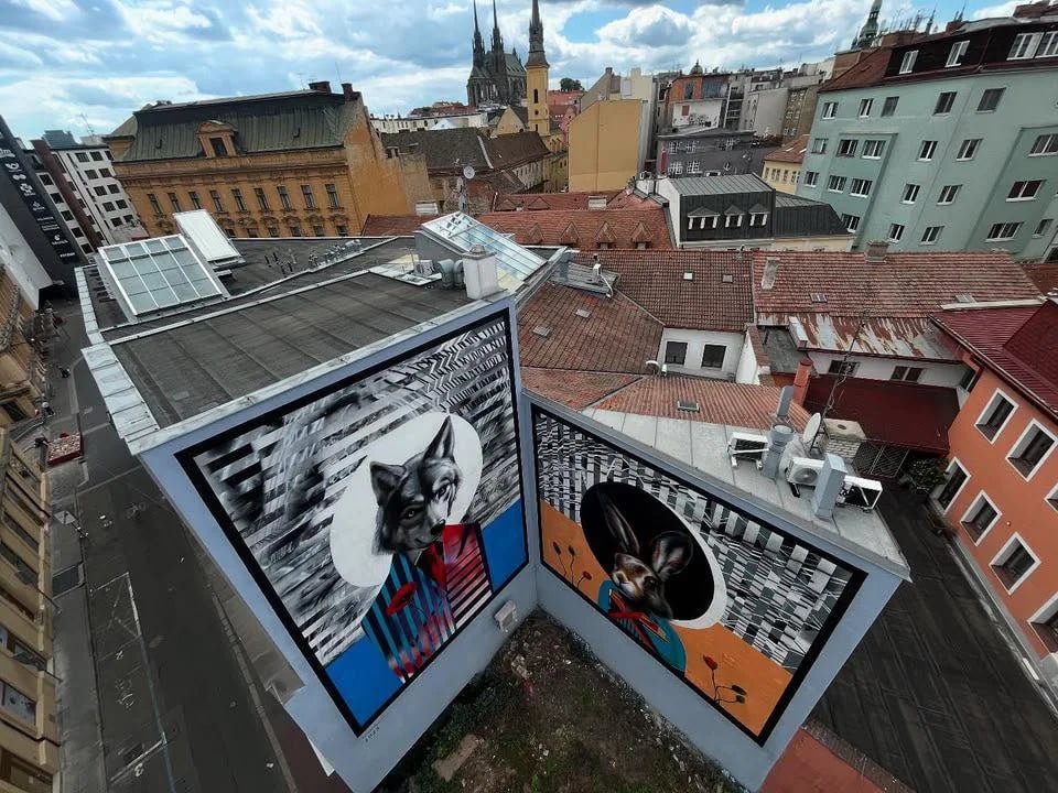 Vlk a zajíc od Malujeme jinak