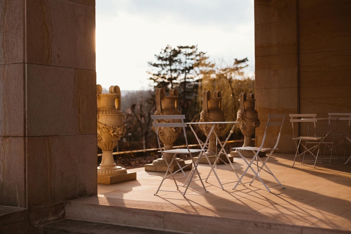 Terasa kavárny Ernst