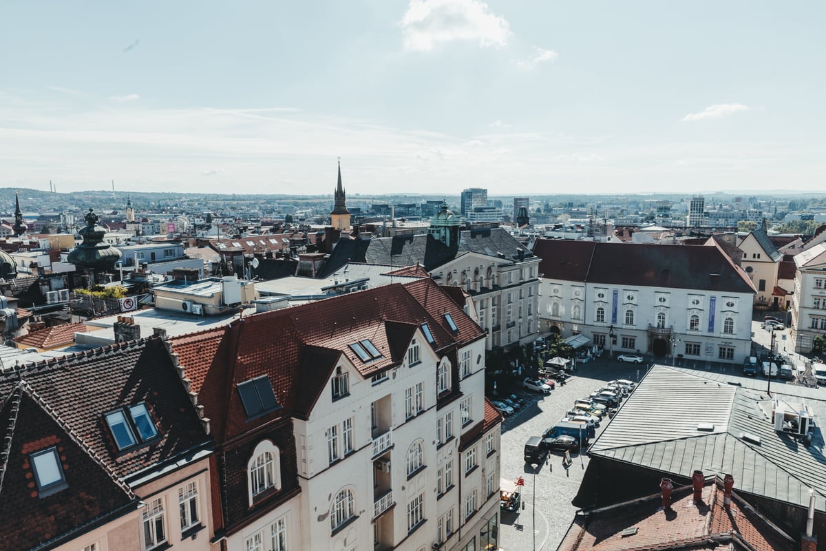 Vyhlídka z věže Staré radnice
