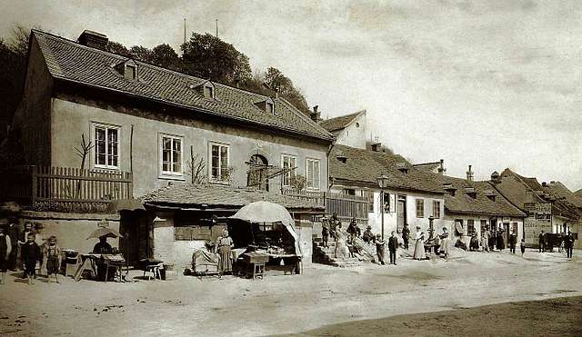 Brno, Kopečná od Anenské (1907)