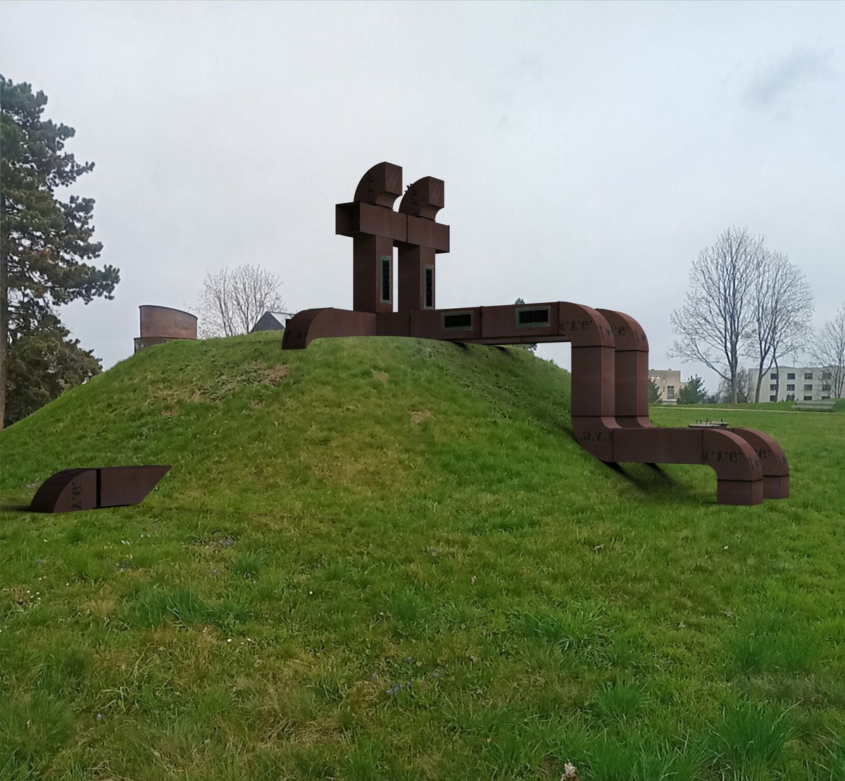 Vizualizace připravovaného exponátu umělce Davida Možného