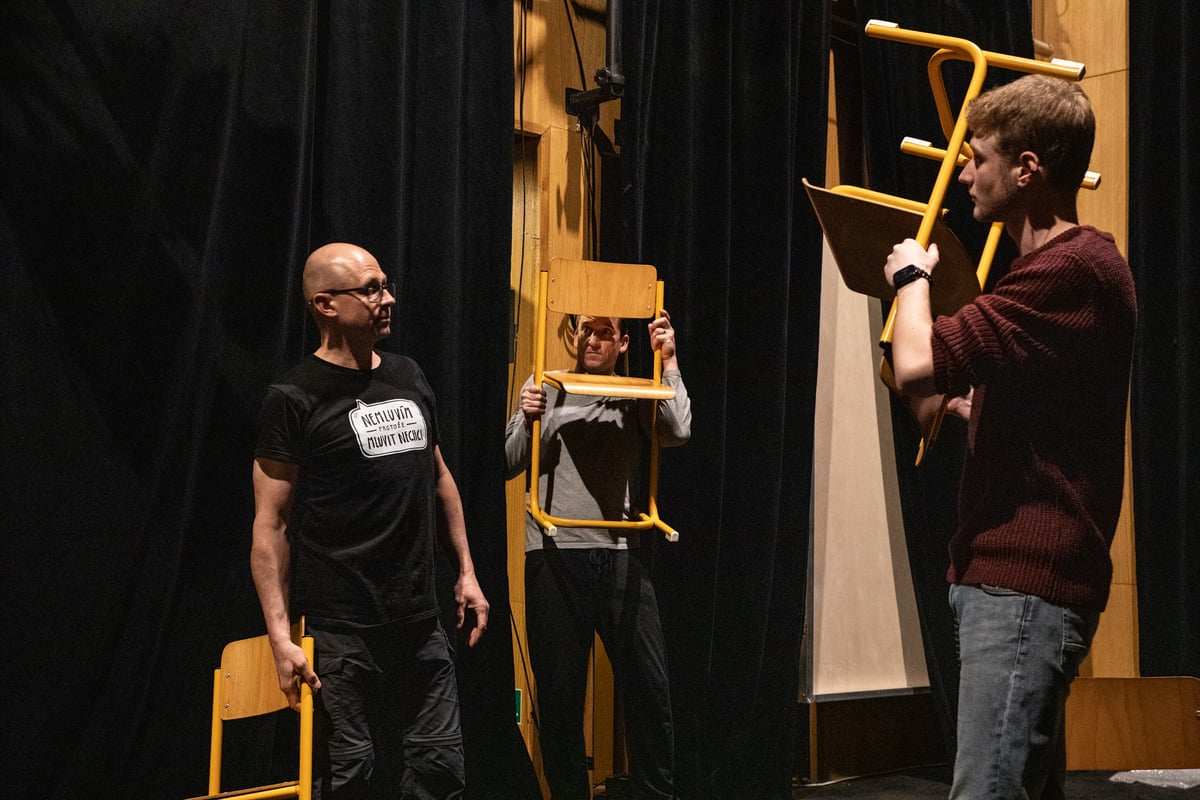 Inscenace Farma zvířat od Divadla Radost