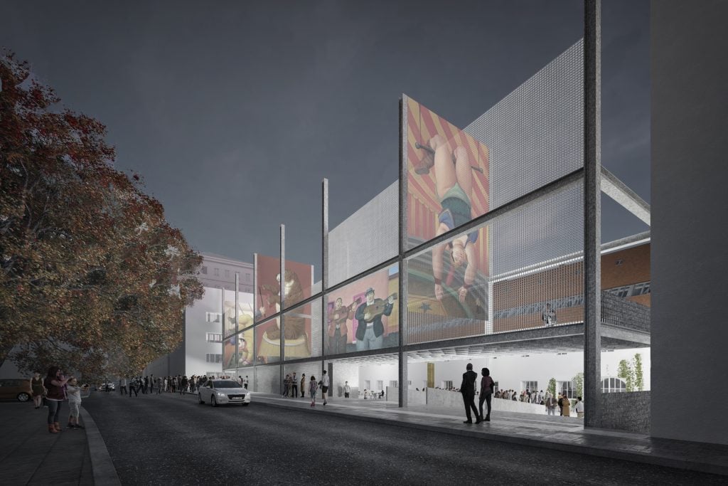 Návrh kreativního centra.