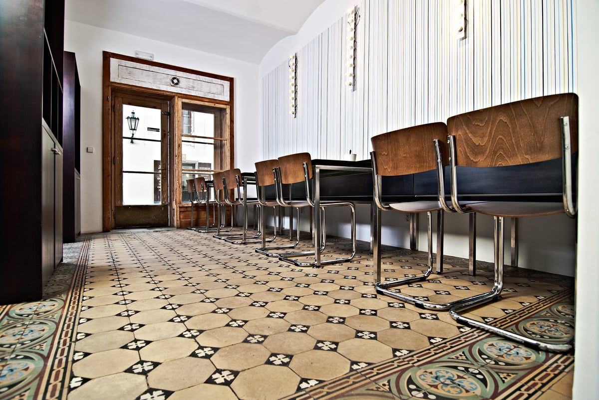 Interiér Café Tungsram