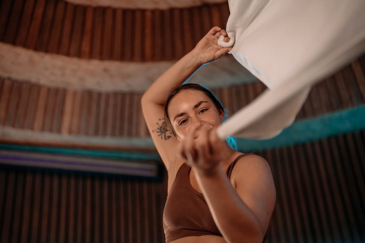 Víření ručníkem v Infinit Maximus