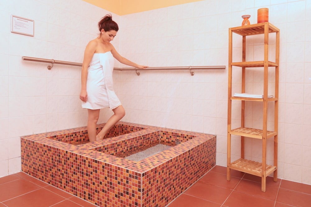 Kneippův chodník, Lázně Rašínova