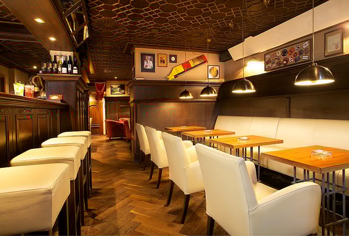 Interiér Rotor baru