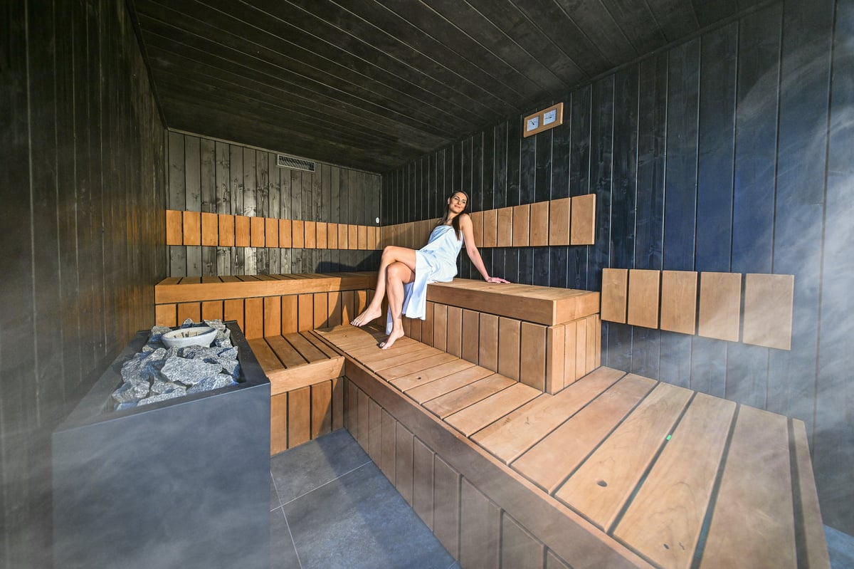 Kamna zde rozpalují vzduch na poctivých 95 °C.