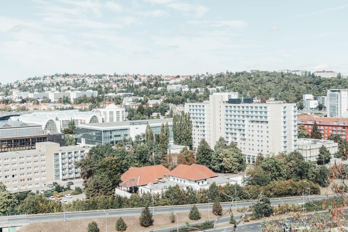 Vyhlídka z Červeného kopce