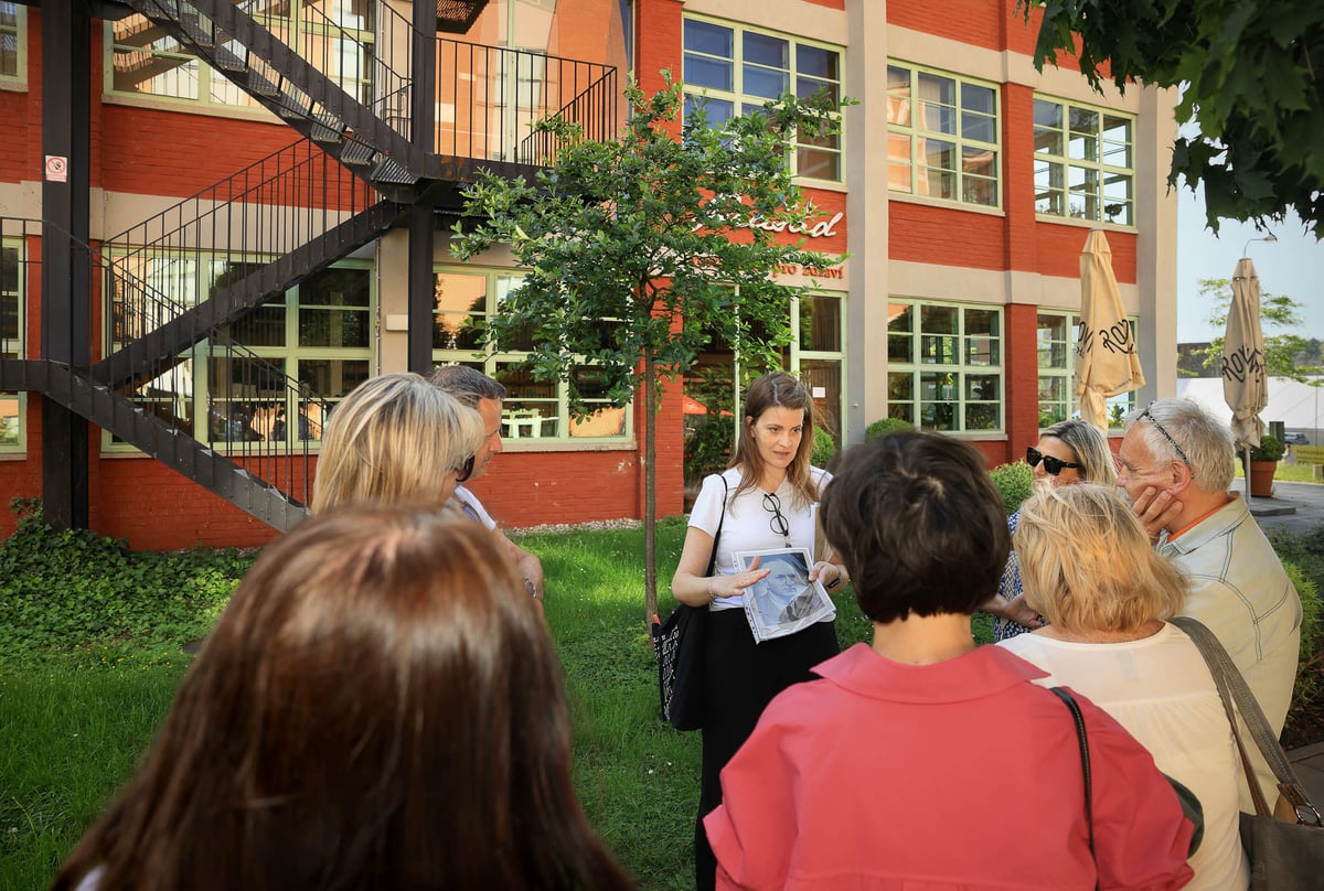 Procházka Továrna v zahradách vás zavede do průmyslové zóny Zlína.