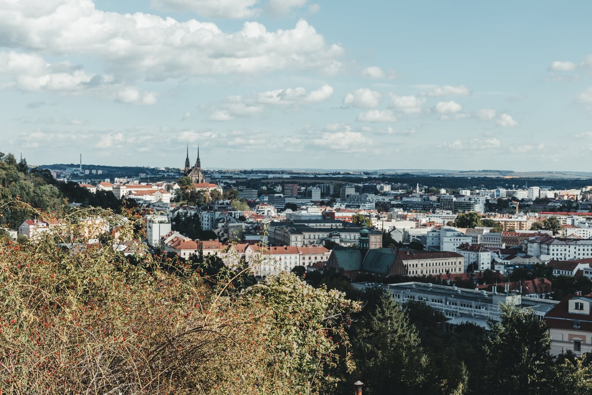 Vyhlídka ze Žlutého kopce